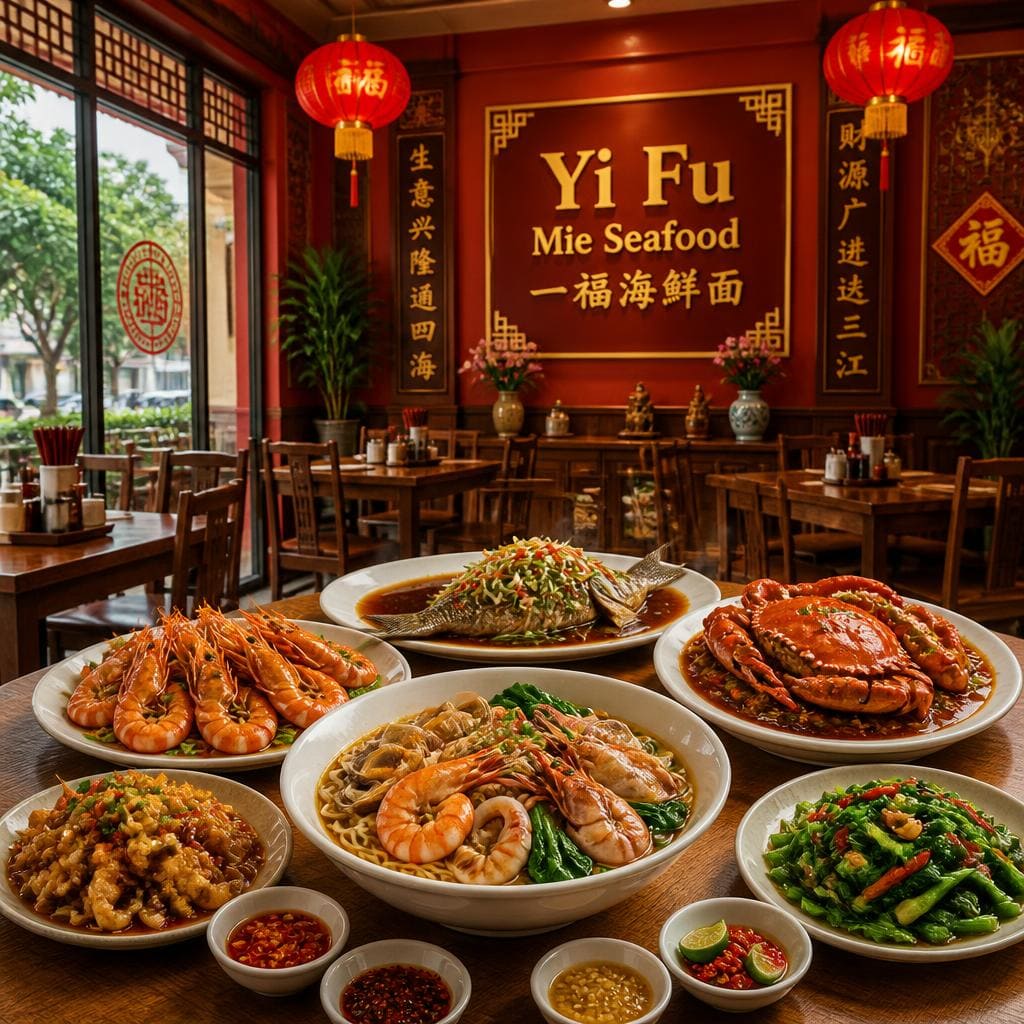 Bakmi Golek Yi Fu Mie Seafood